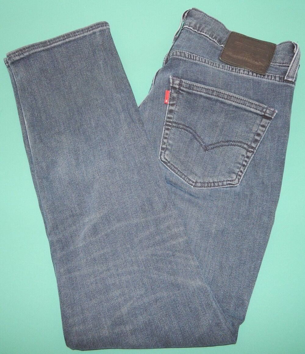 Levi's 511 Premium Men's "Headed South" Dark Wash Slim Fit Jeans Size 32x30 XLNT